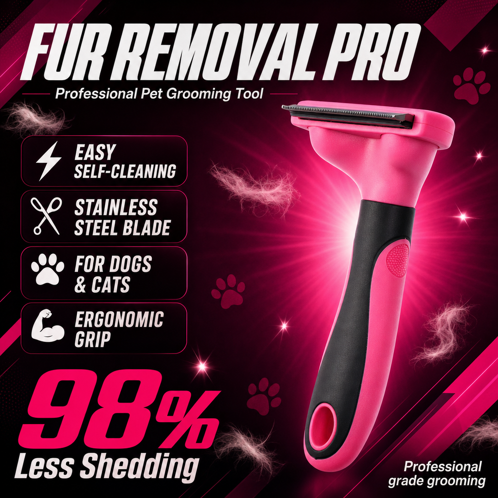 Deshedding Brush for Dogs and Cats — Say Goodbye to Loose Fur